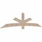 Ekena Millwork Alberta Smooth Timber Gable Bracket, Douglas Fir, 108"W x 27"H x 1 1/2"D x 5 1/2"F, 6/12 Pitch GBW108X27X0206ALB00SDF - alternate 3